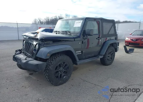 2013 Jeep Wrangler Sport z USA, uszkodzony, nr VIN 1C4AJWAG4DL664855